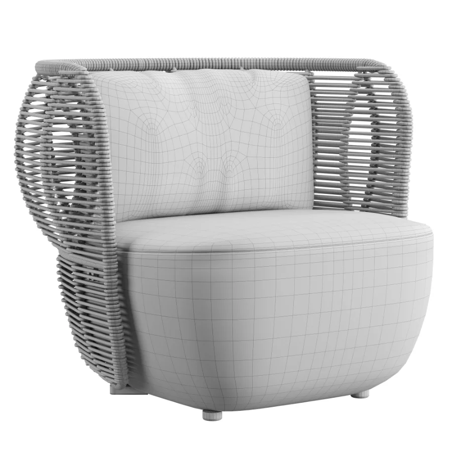 Bay Outdoor Armchair v2 - Image 5
