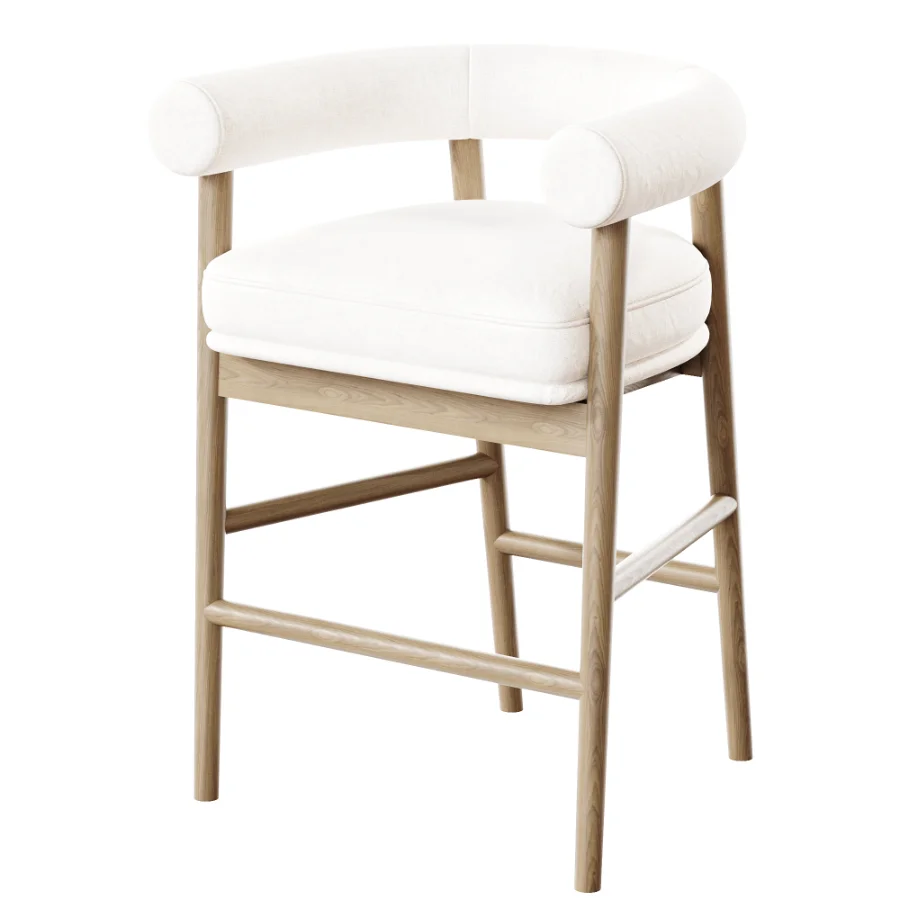 Spara Performance Vegan Leather Counter Stool - Image 3