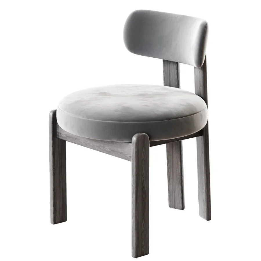 Odessa Vegan Leather Dining Chair - Image 5