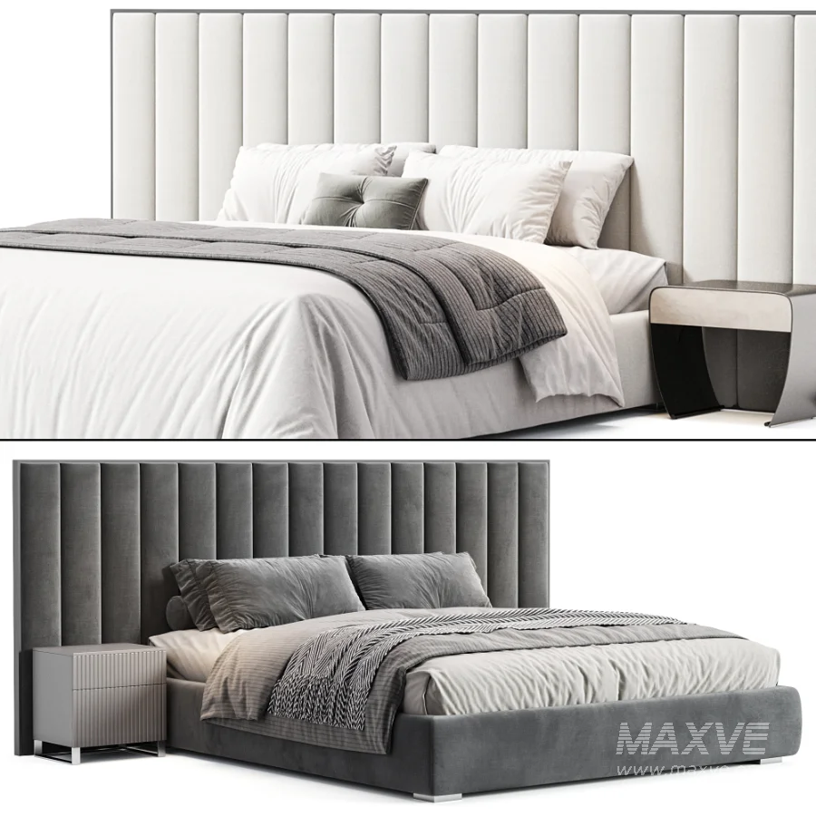 Haymon Velvet Bed by Mercer 41 - Image 2