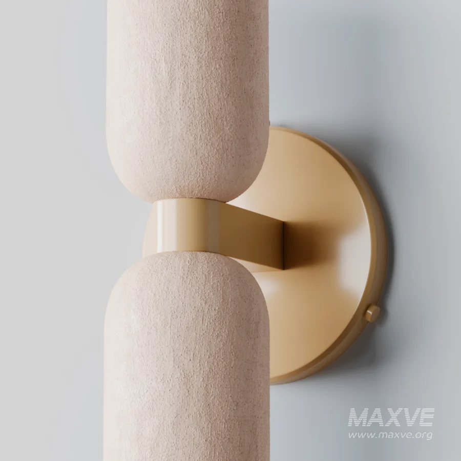 Ceramic Up Down Wall Sconce - Image 8