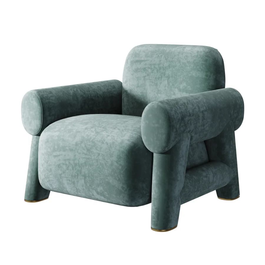 Modern style Lugar Nefertiti armchair - Image 3