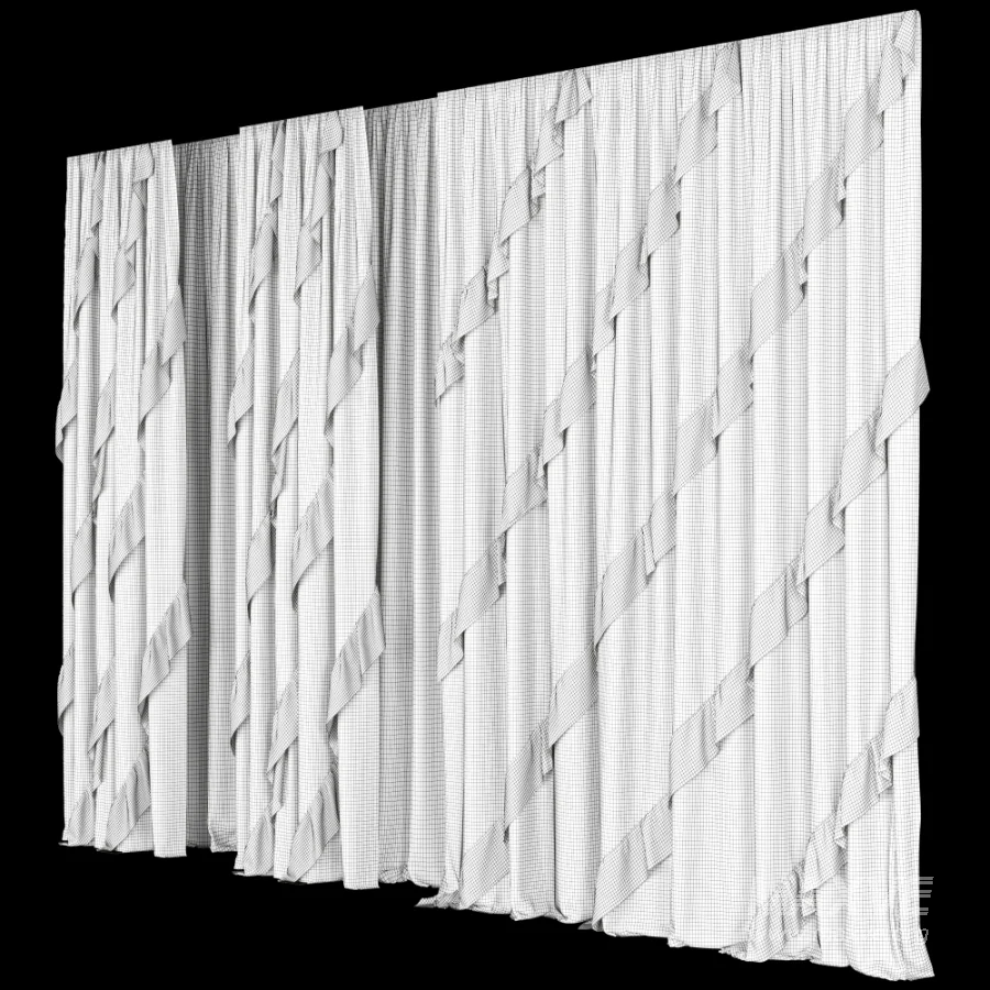 Silk and Cotton-Curtain Set 104 - Image 6