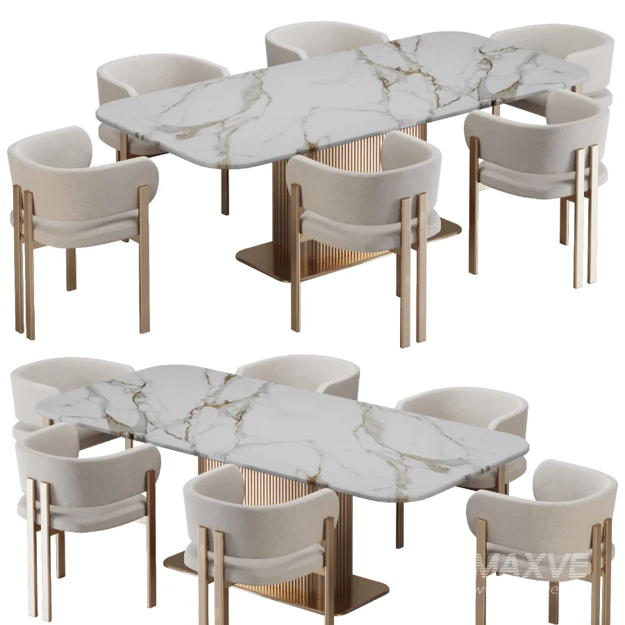 Dinning chair and table338 - Image 1