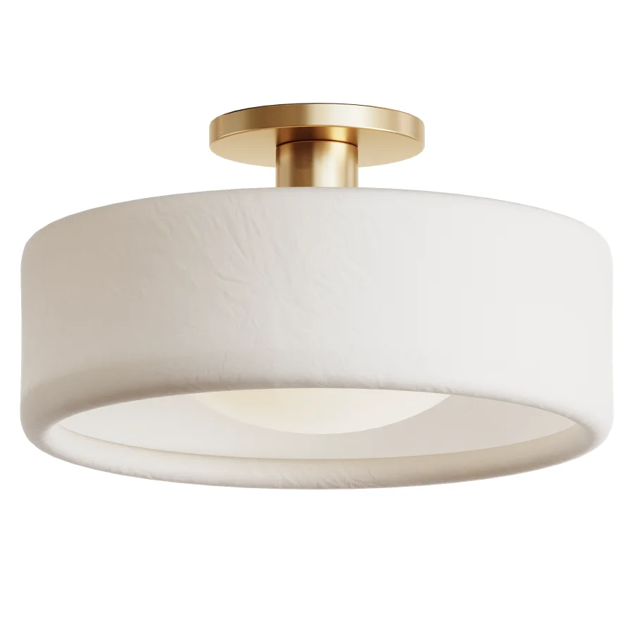 Anders Porcelain Flush Mount - Image 1