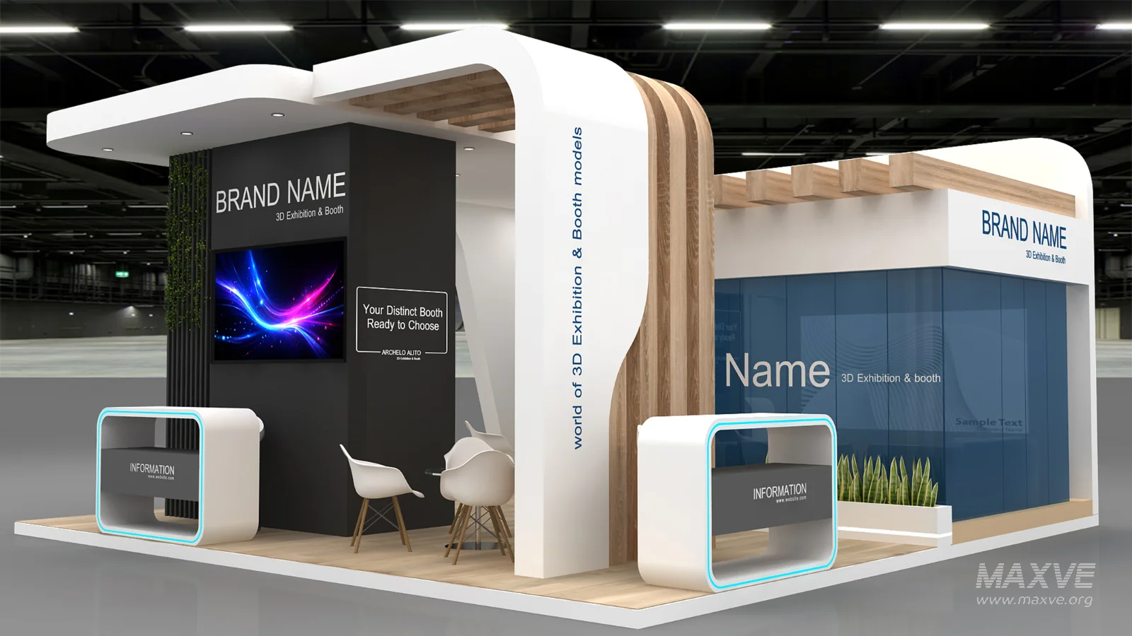 Exhibition Booth 3D Model - Image 7