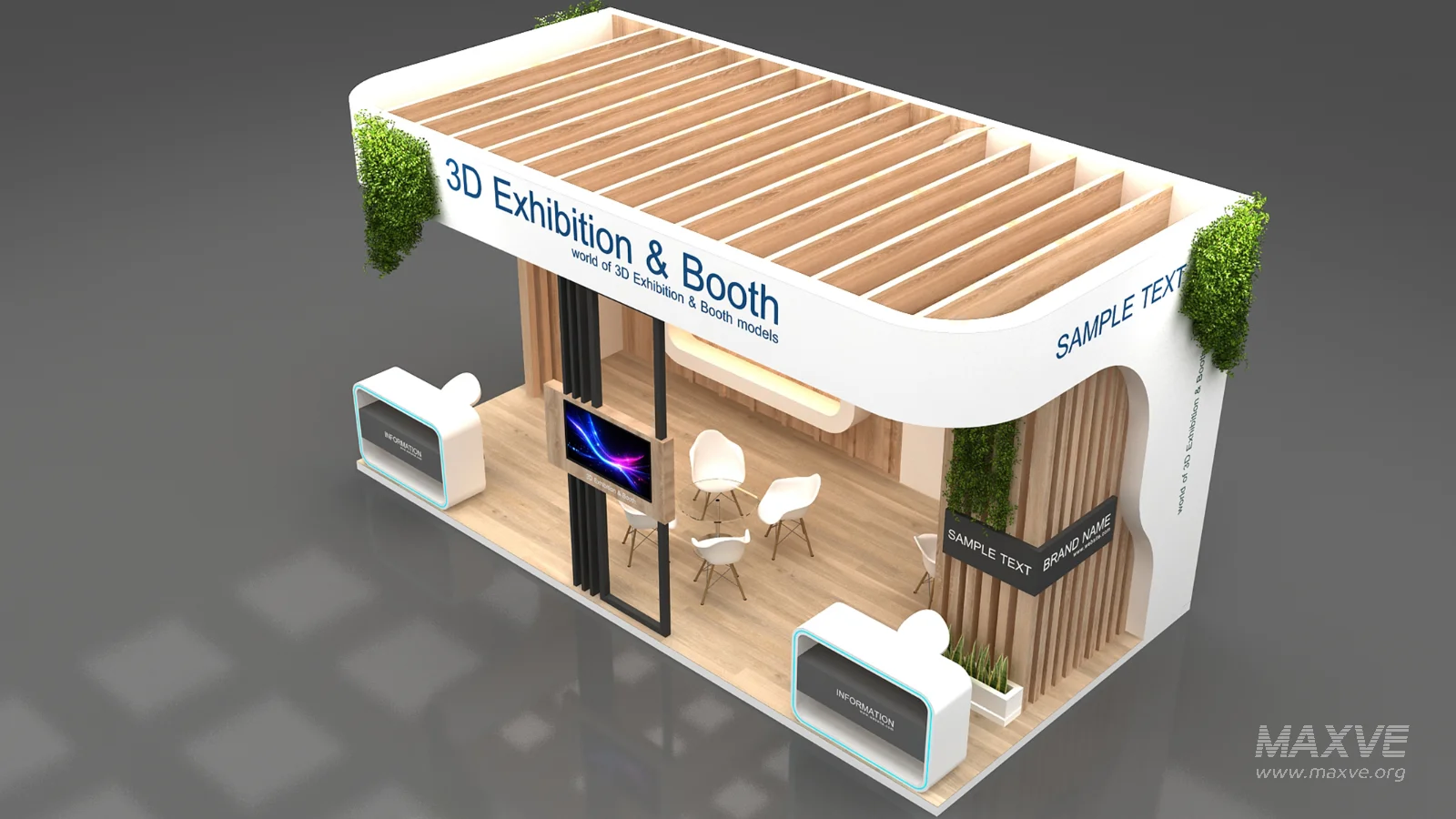 stall booth 3d - Image 5