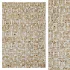 Elle Geometric Area Rug in Ivory - Thumbnail 1