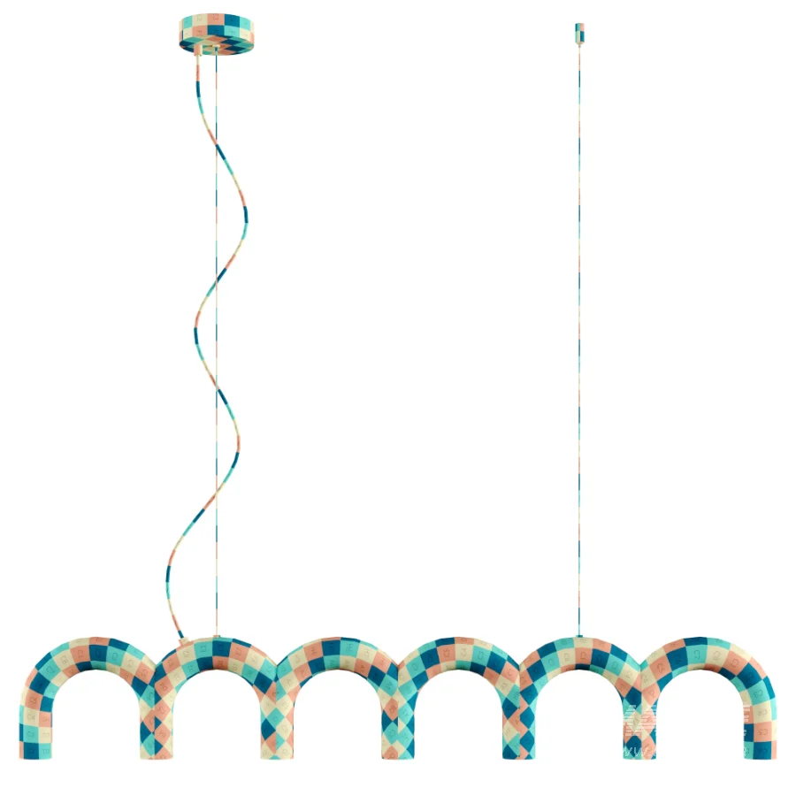 Arch Straight Pendant Light by Olbure - Image 5