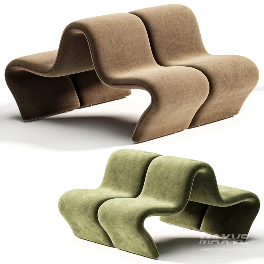 Dos a Dos Louvre Pierre Paulin by 1stdibs - Image 6