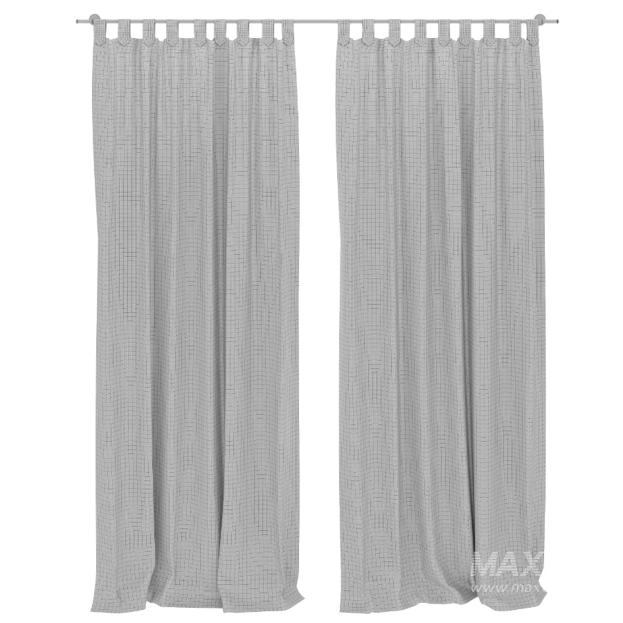 ZARA Muslin Curtains with Loops - Image 1