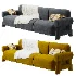 Lugar Nefertiti 3-person sofa - Thumbnail 7