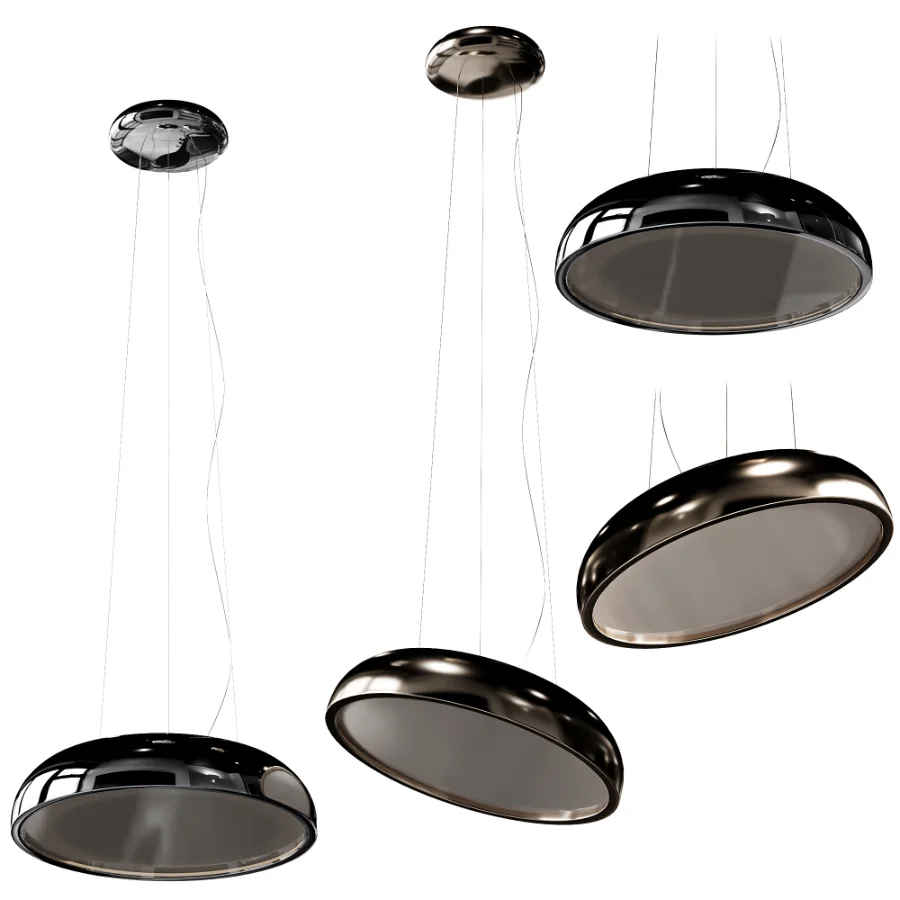 Reflexio aluminium pendant lamp - Image 1