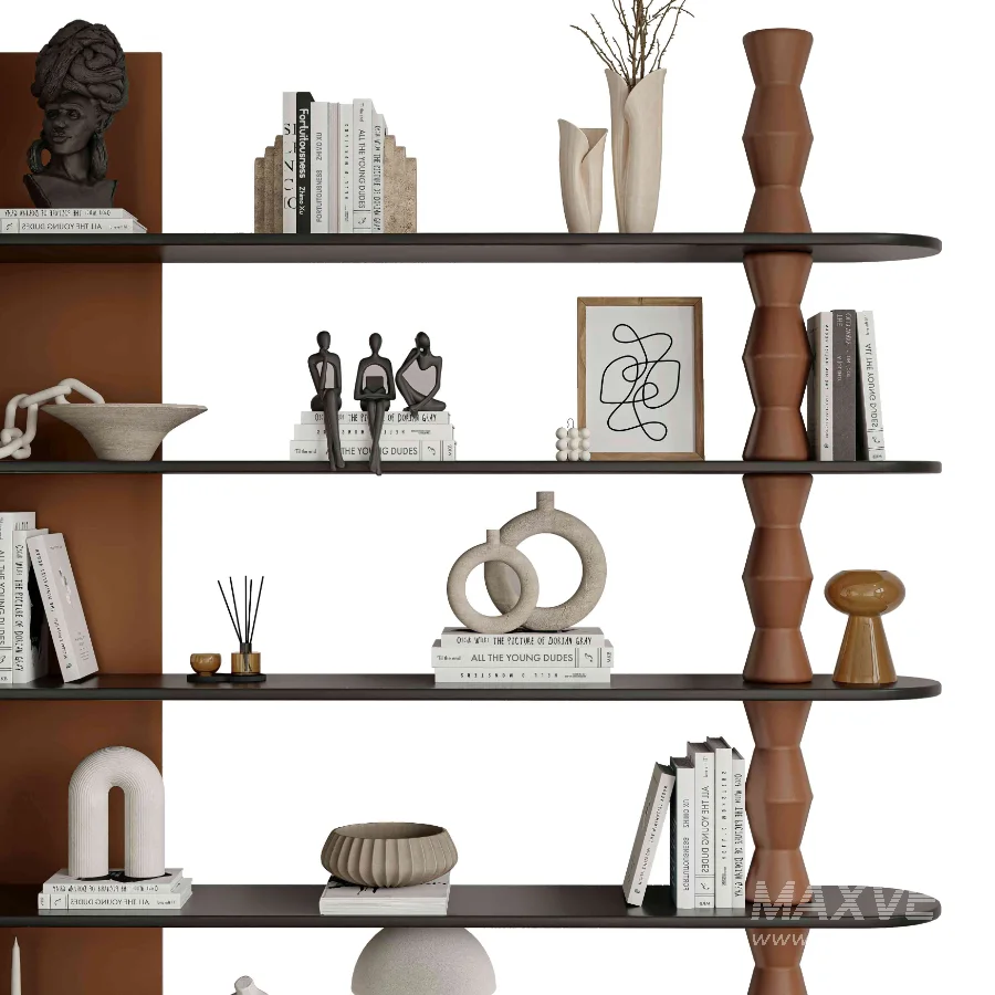 Decorative Shelves-Rack Set 6 - Image 6