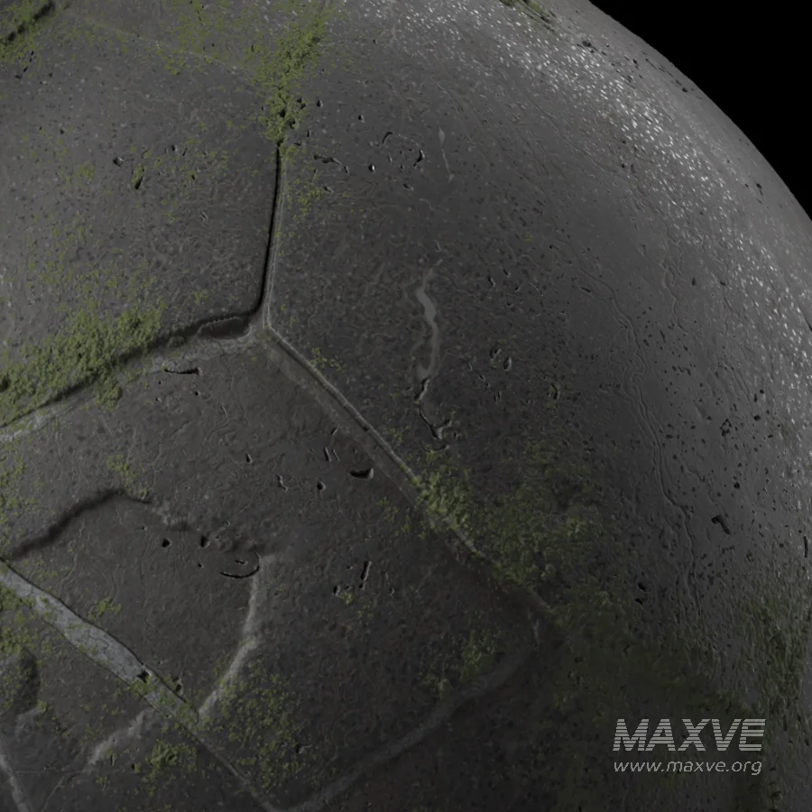 D285 BrushRock Pavement – Pbr 4k Seamless - Image 5