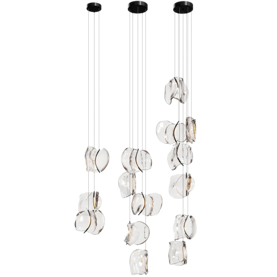 141 Glass Pendant Lamp by Bocci Vol 2 - Image 6