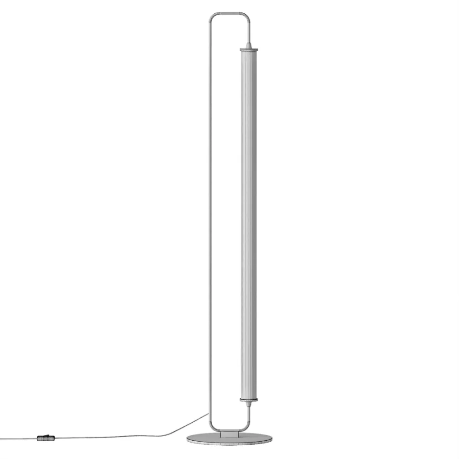 Linear Metal LED Floor Lamp - Image 4
