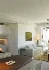 Modern living room and dining room office room interior scene - Thumbnail 11