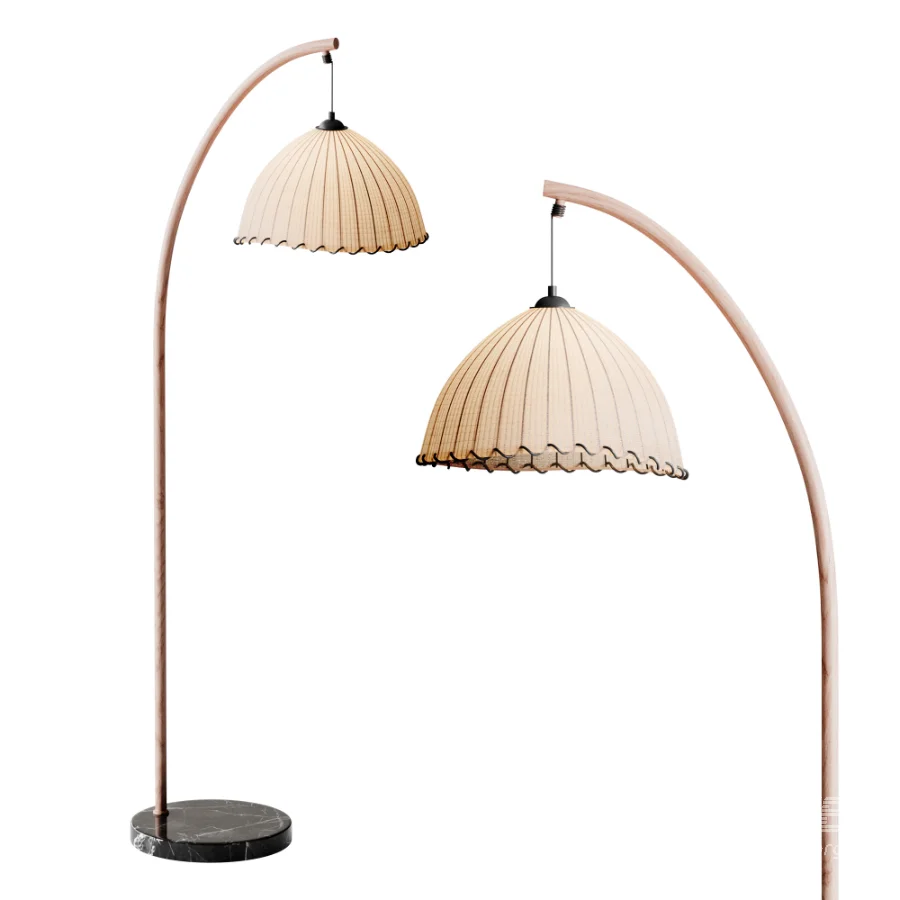 Bamboo Floor lamp - Image 5