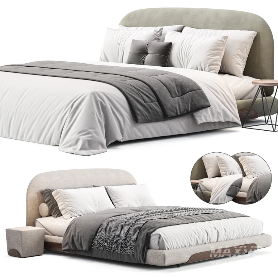 Olos bed by Bonaldo - Image 1