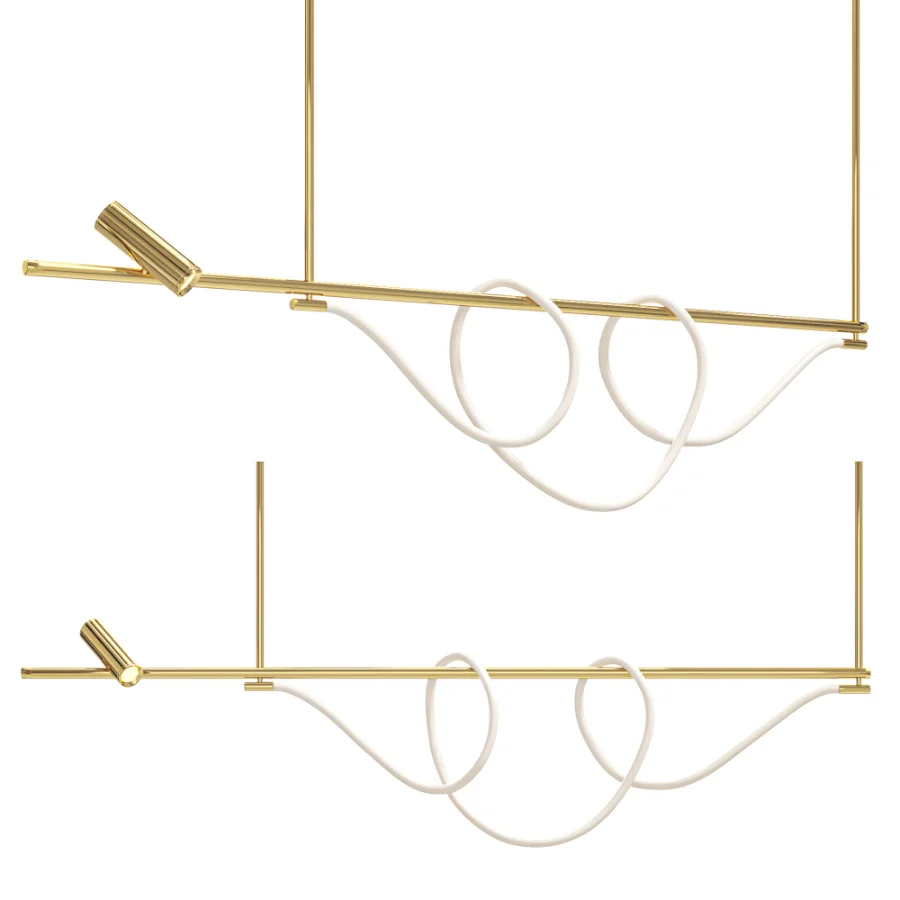 Slat chandelier DEMAS - Image 5