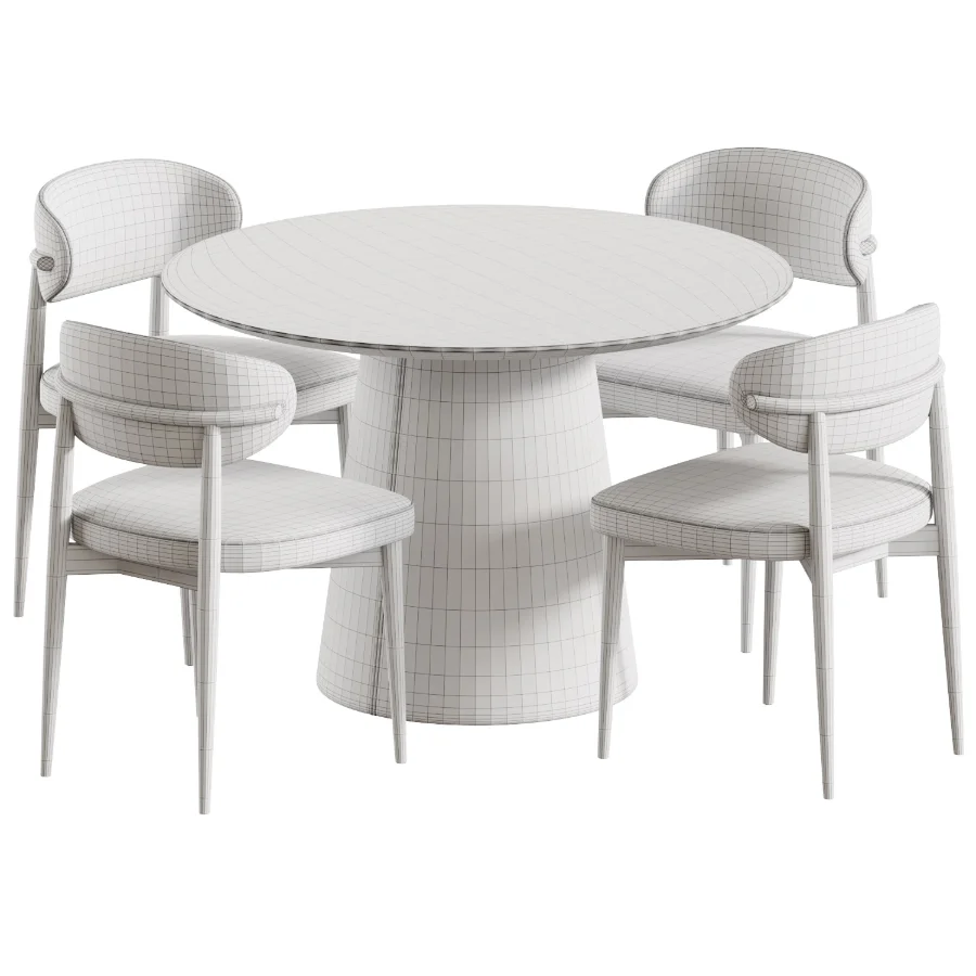 Dining set 05 - Image 5