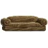 Beige Jacquard Sofa Louison - Thumbnail 1