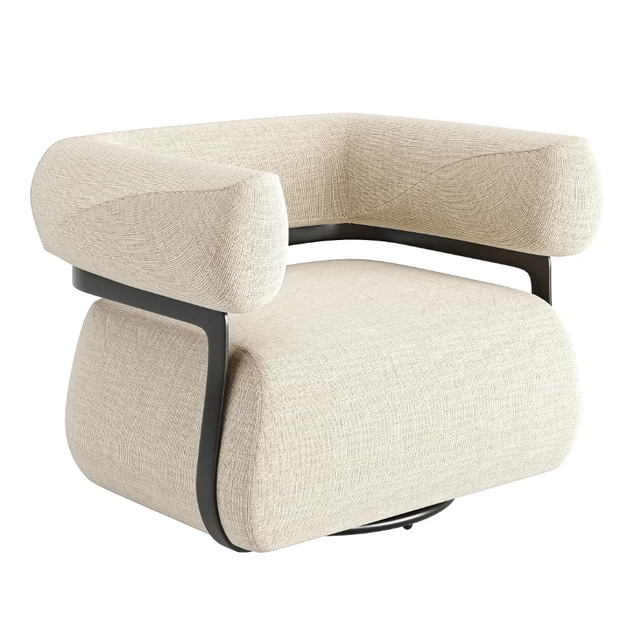 Gareth Swivel Chair-Fourhands - Image 3
