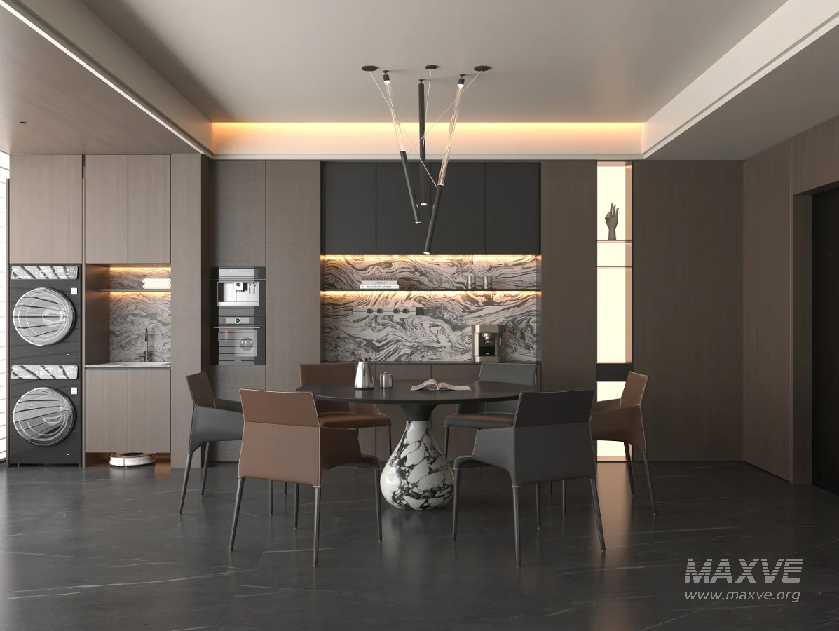 Modern dining room - Image 1