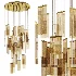 Modern Acrylic Creative Staircase Chandelier - Thumbnail 5