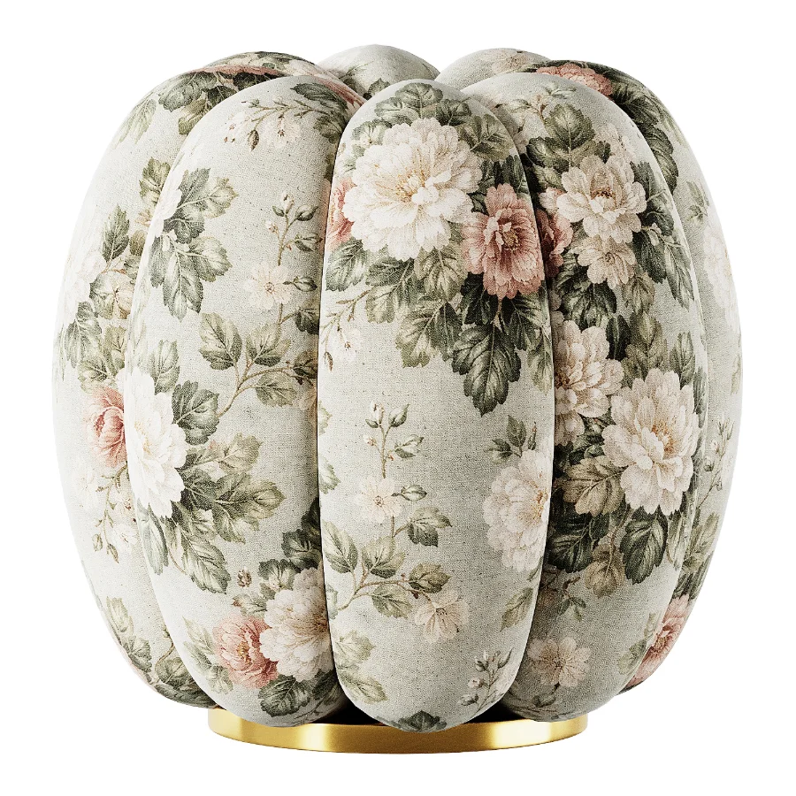 Sofia Footstool Skylar Print - Image 1