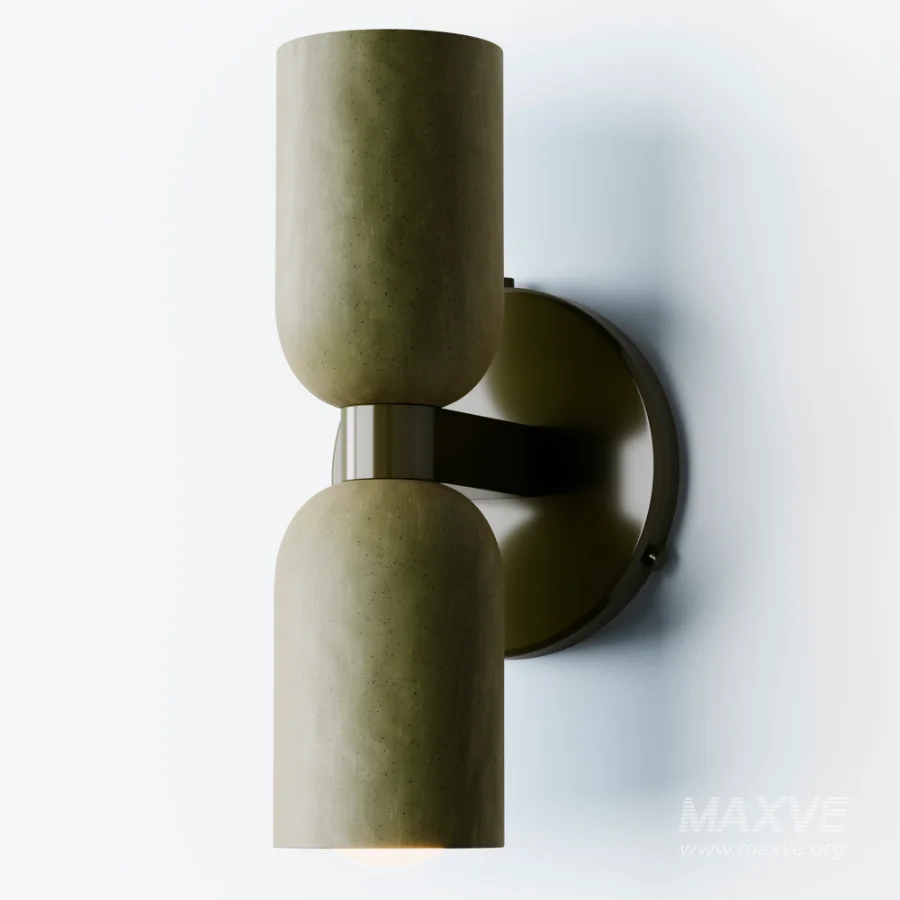 Ceramic Up Down Wall Sconce - Image 9