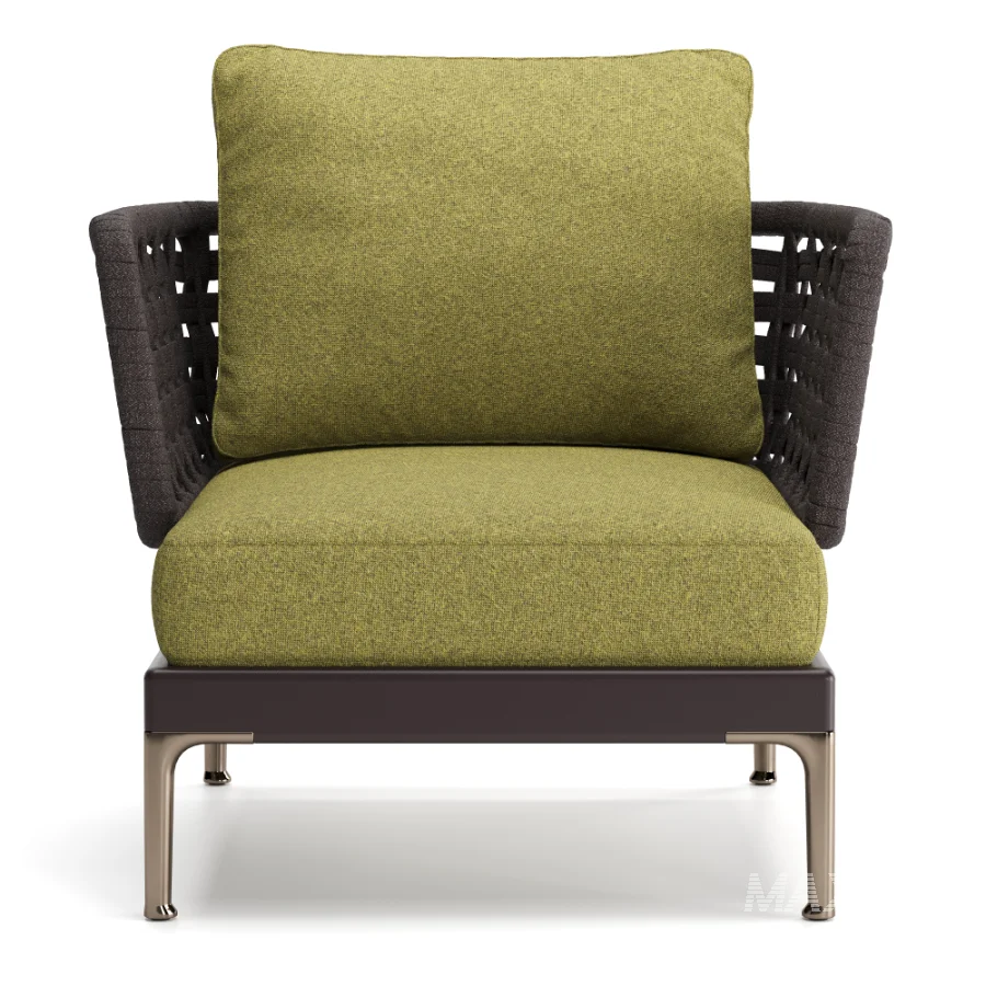 Patio Outdoor Small Armchair - Image 7