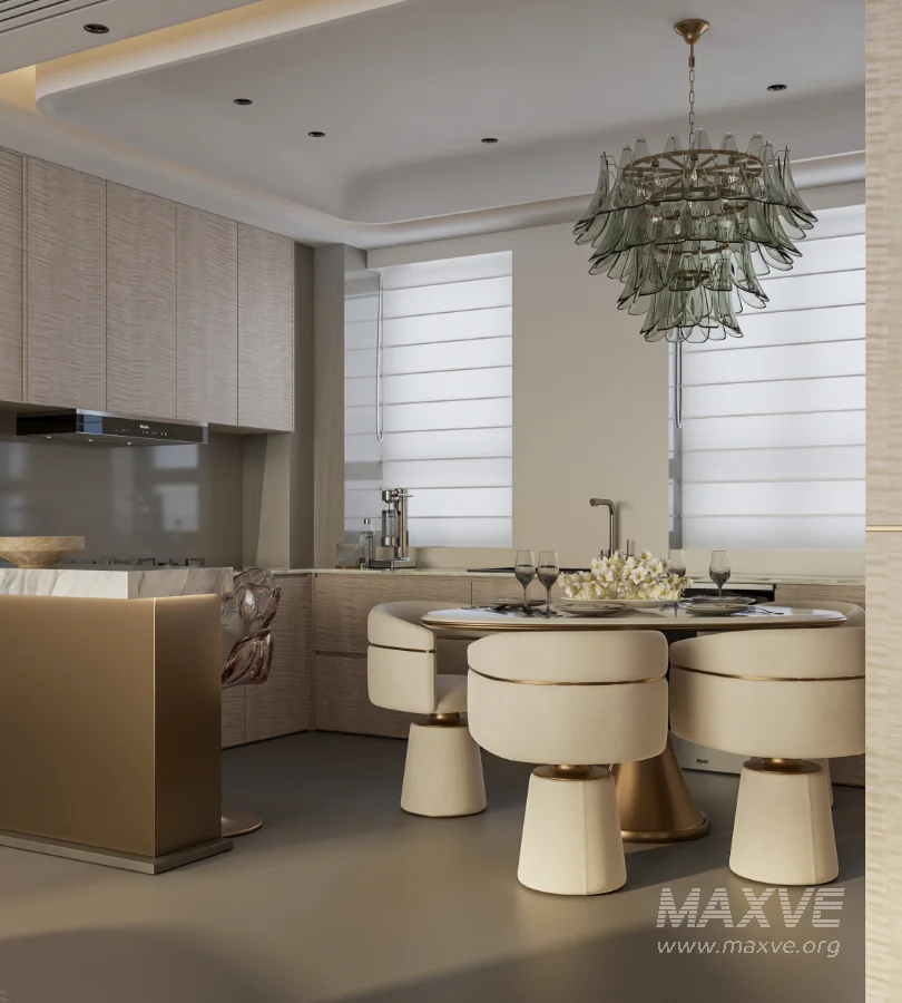 Luxury living room and dining room - Image 4