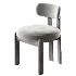 Odessa Vegan Leather Dining Chair - Thumbnail 4