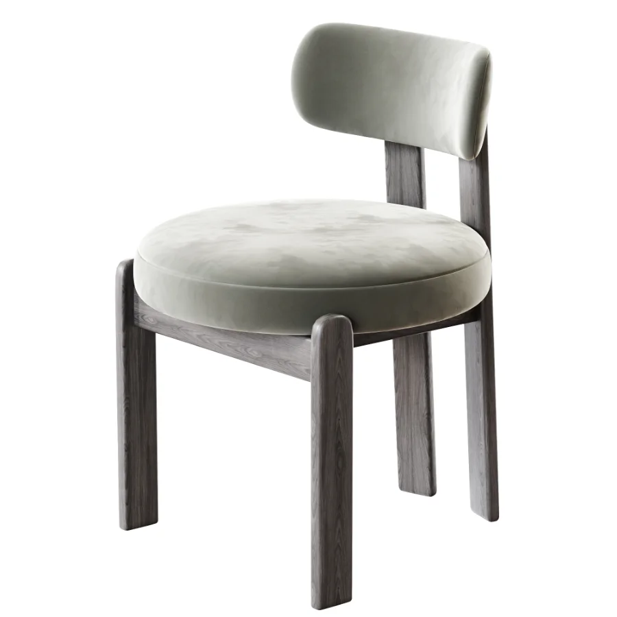 Odessa Vegan Leather Dining Chair - Image 4
