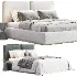 Gem Upholstered King Queen Bed - Thumbnail 3