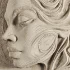 Artistic Female Portrait Relief Wall Art - Thumbnail 6