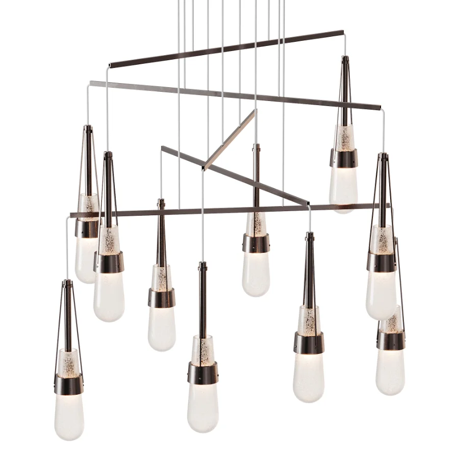 Light Blown Glass Mobile Pendant - Image 3