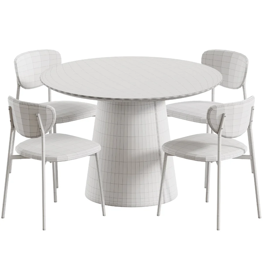 Dining set 09 - Image 6