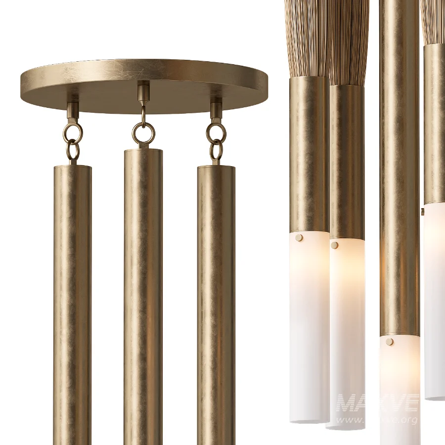 Pendant Lamp Apparatus Horsehair 9 - Image 4