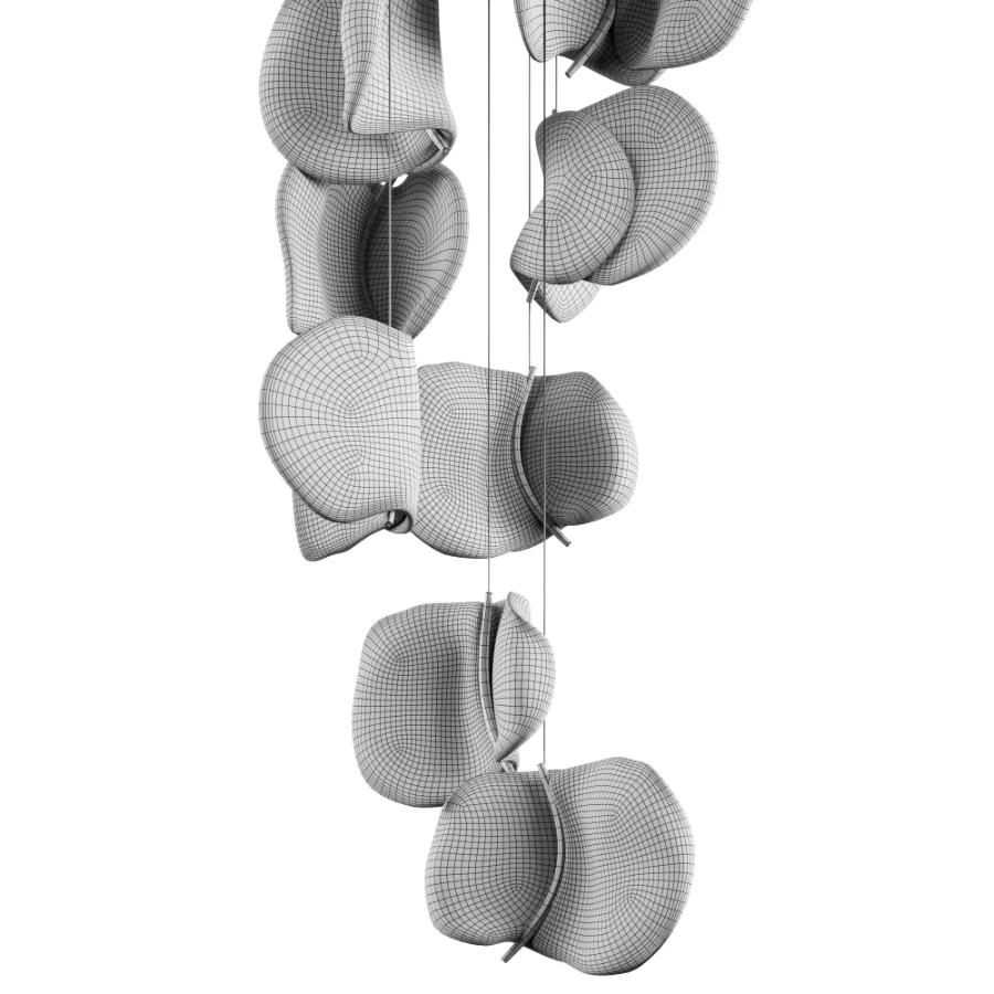 141 Glass Pendant Lamp by Bocci Vol 4 - Image 6