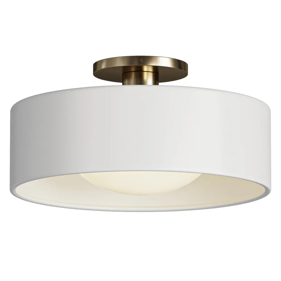 Anders Porcelain Flush Mount - Image 2