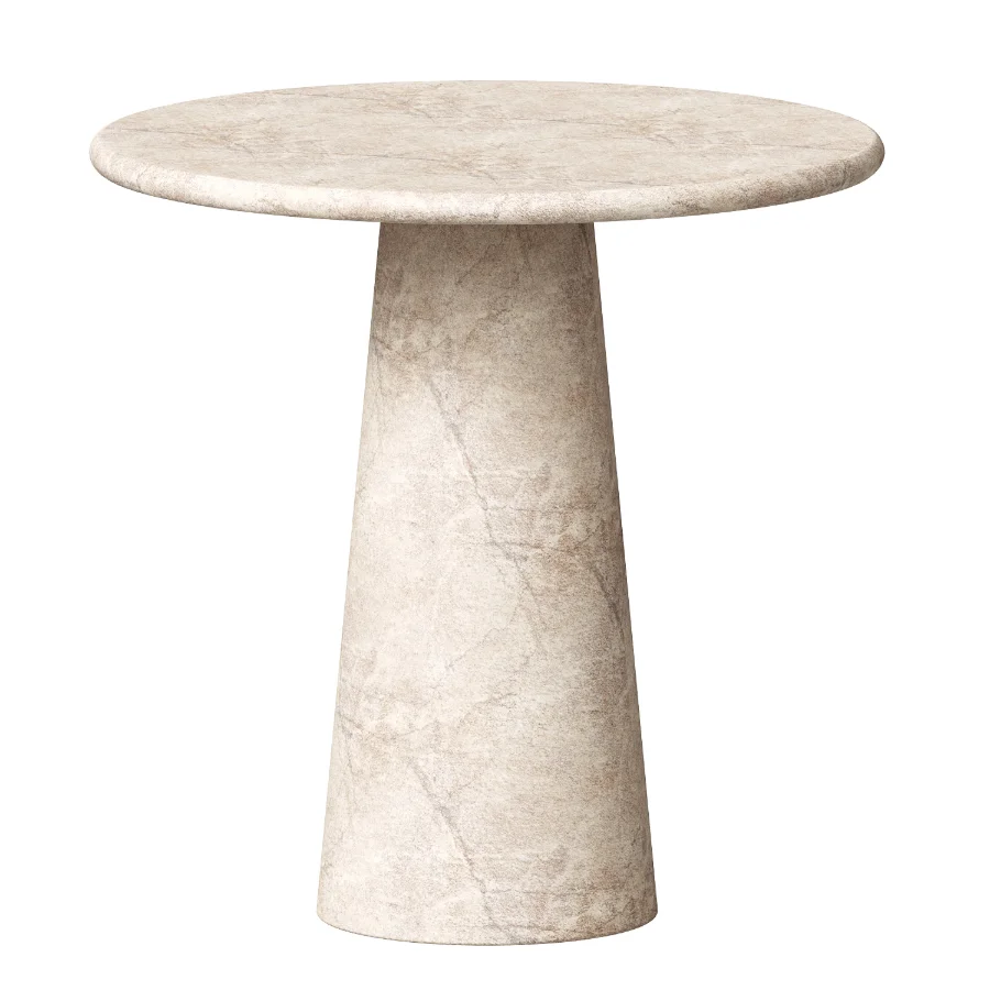 Sofia Travertine Side Table - Image 3