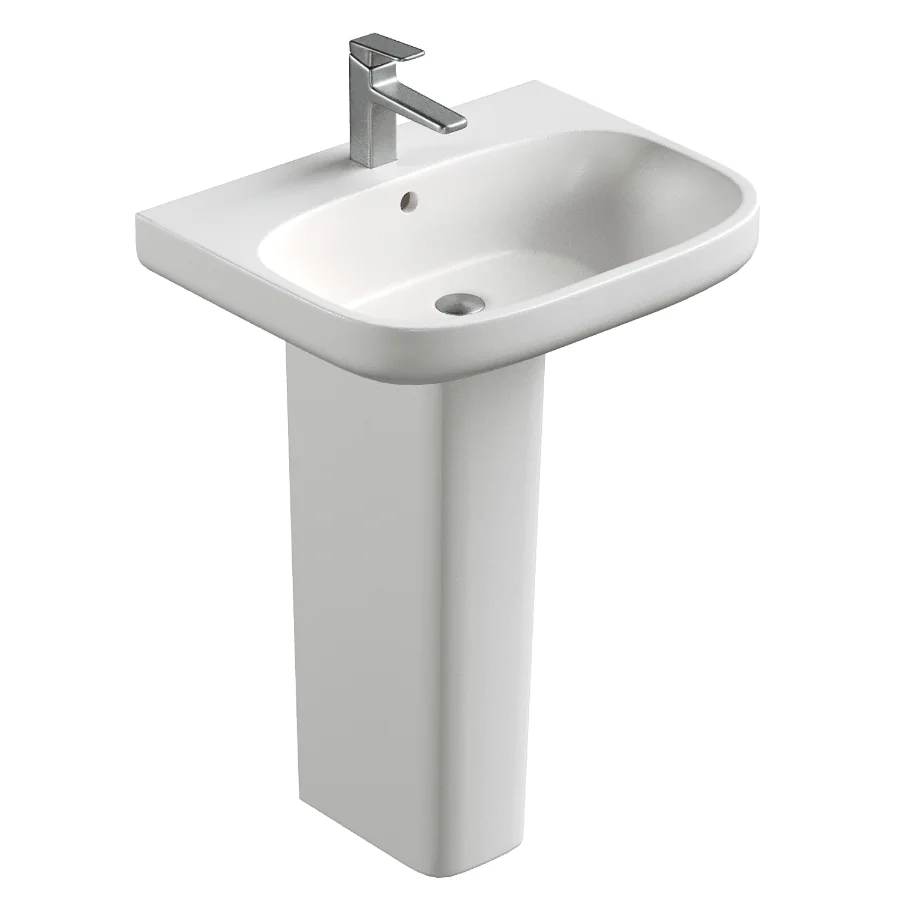 T4511 Rectangular washbasin - Image 3