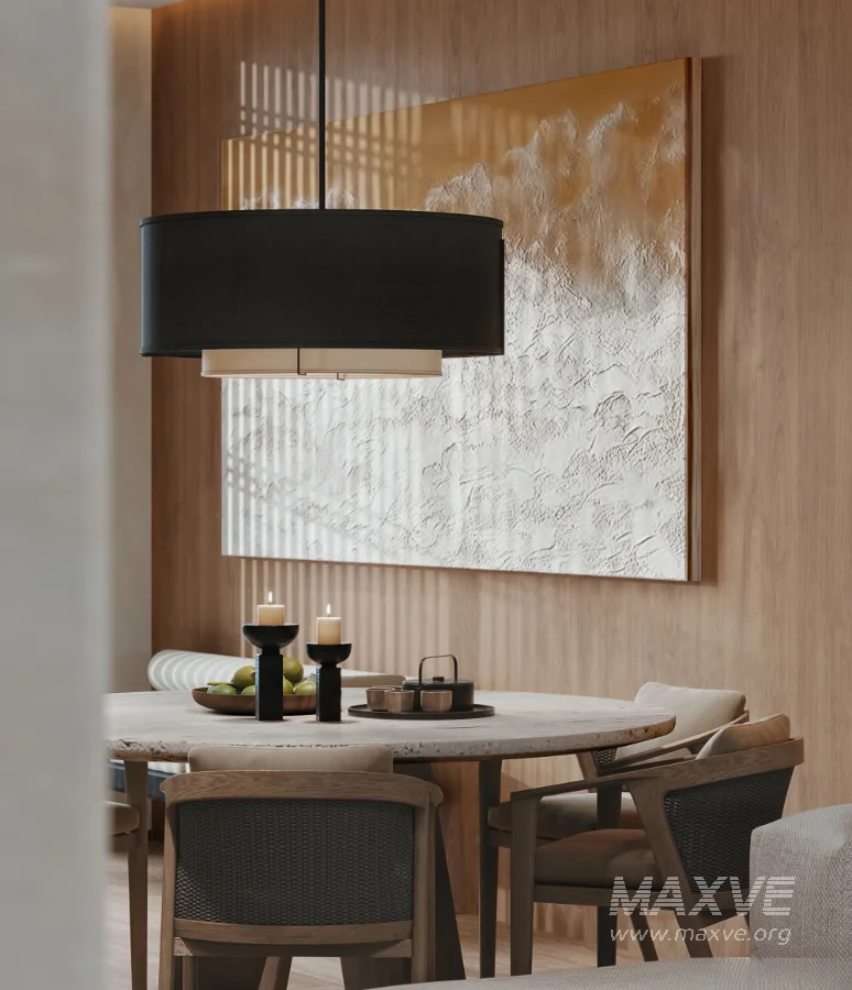 Japanese living and dining room - Image 4