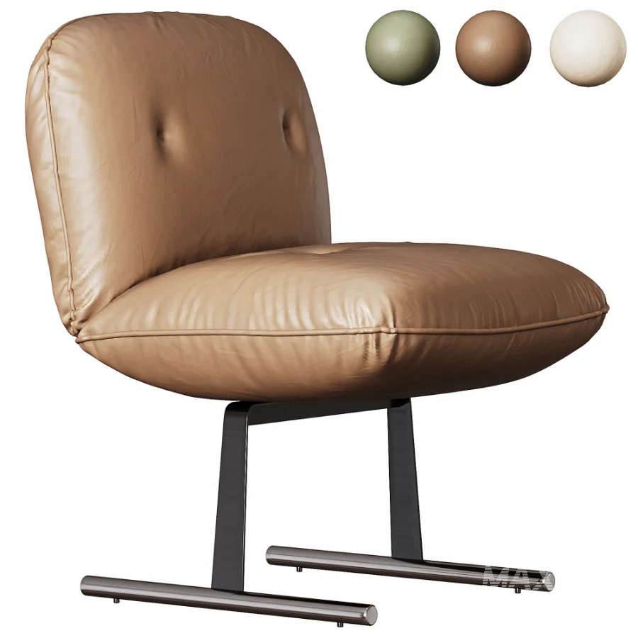 Libra Dining Chair By Minotti - Image 1