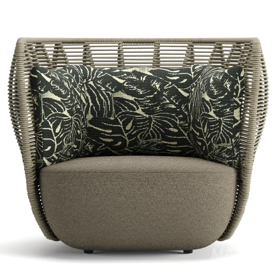 Bay Outdoor Armchair V1 - Image 2