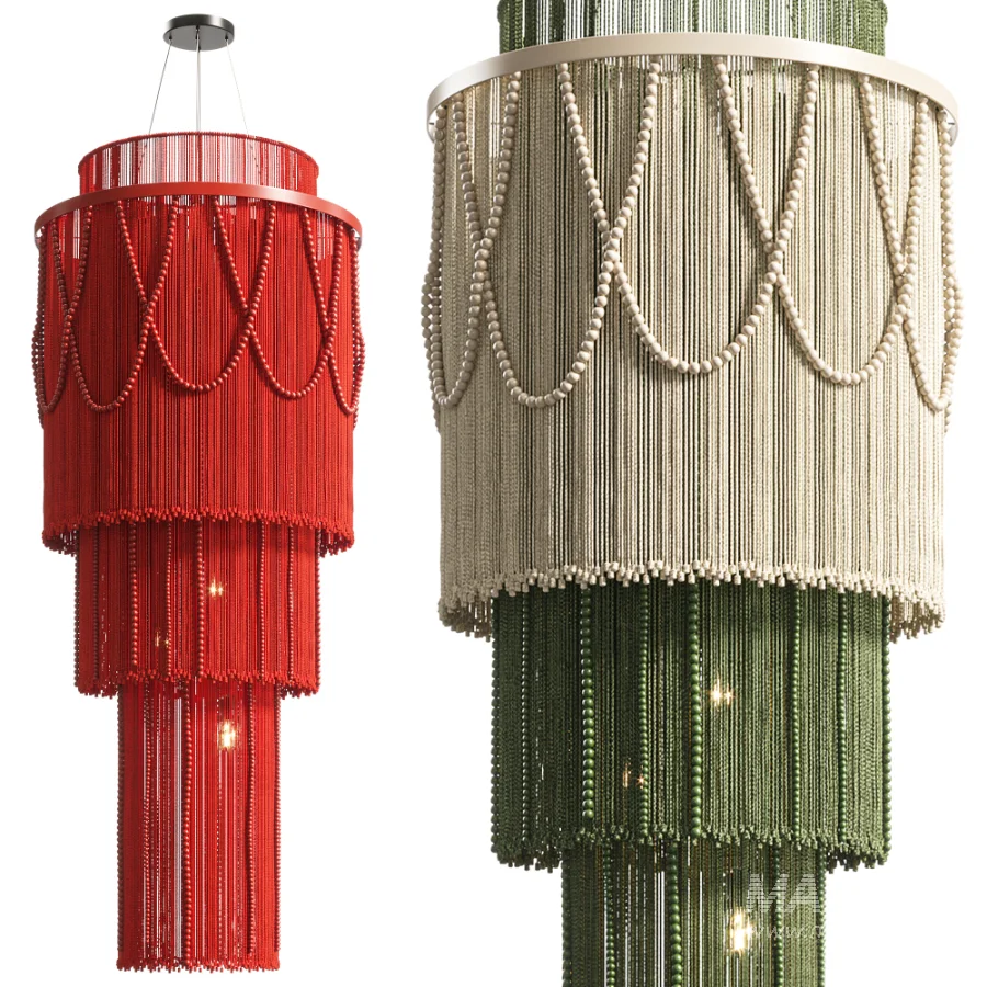 Подвесной светильник Cascade EDL Red - Image 6