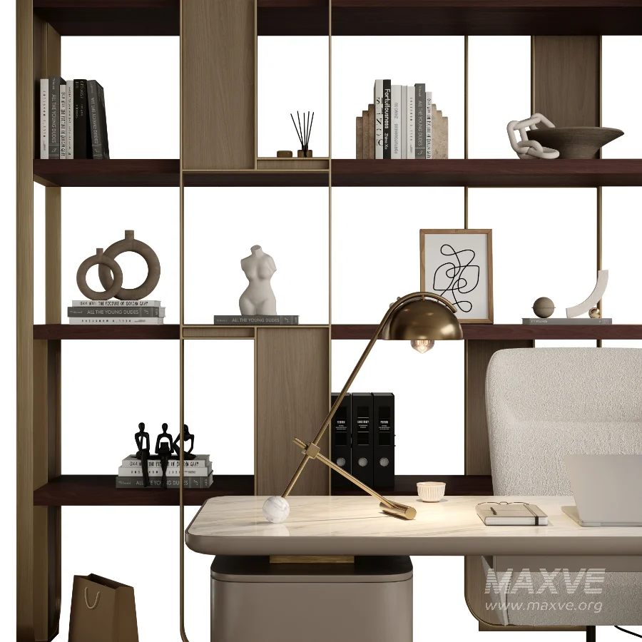 Boss Desk – Office Furniture 08 - Image 4